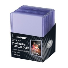 Ultra Pro, Toploader – 3×4 35 PT Ultra Clear (25 per pack)