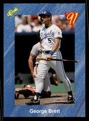 1991 Classic Games, Inc – George Brett Baseball card Kansas City Royals Raw