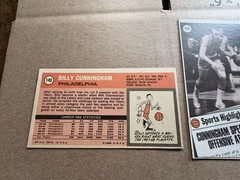 lot of 4 1970-71 Topps Basketball Superstars Connie Hawkins, Billy Cunningham