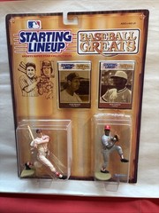 1989 Starting Lineup Stan Musial & Bob Gibson Baseball Greats Figurines NIP