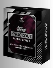 2024/25 Topps UEFA Women’s Champions League Soccer Knockout Hobby Box