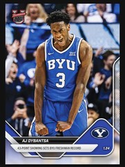2025-26 Bowman U Now Card #58🏀AJ Dybantsa💥43-Points Sets BYU Record💥