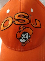 Cowboys OSU Adjustable Baseball Cap ‘New Bright Orange. it’s a Hunting cap too.