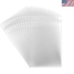 Easy Insert Trading Card Sleeves – 100 Count Clear Protection for Collectors