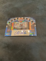 Matthew Golden Draft Bound Blue Crystal Auto 2025 Leaf Metal 5/8