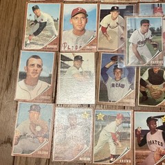 Lot Of 38 1962 Topps Rookies And Stars Great Cards Most Vg Condition Checklist