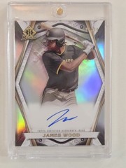 2022 Bowman Chrome JAMES WOOD Invicta Autographs RC Auto Refractor #/99