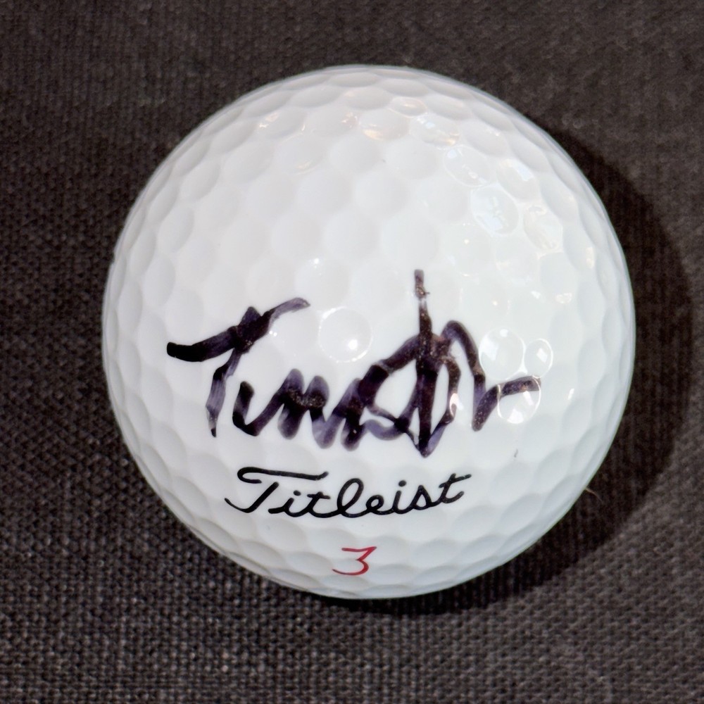 Tom Watson Signed Titleist Golf Ball JSA COA Masters Champion