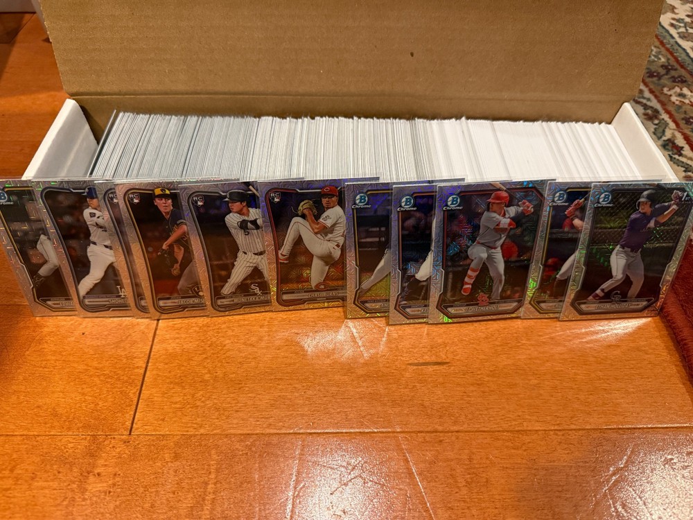 2026 Bowman Complete 500 Set Chrome Paper BCP 1-150, #BP 1-150, #1-100 +MOJO SET