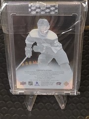 2019-20 Upper Deck Clear Cut – Black Amber AUTO RC Emil Bemstrom Rookie