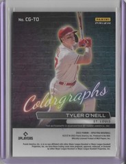 2022 Panini Chronicles Spectra Colorgraphs #11 Tyler O’Neill