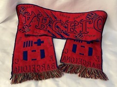 FC Barcelona Football Club Fan Scarf multicolored 57″ X 7.5″
