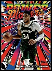 Giannis Antetokounmpo 2025-26 Topps #PP-1 Power Players Milwaukee Bucks
