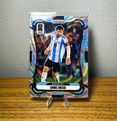 Panini 2026 Prizm FIFA World Cup Lionel Messi Argentina Silver Wave Refactor