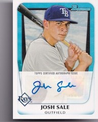 2011 Bowman Prospect Autographs #JS Josh Sale