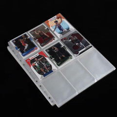 900 Pockets Binder Sheets, Top Loading Trading Card Pages for 3 Ring Binder, Dou