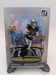 2024 DONRUSS BROCK BOWERS DOWNTOWN! REGULAR SIZE #17 SSP LV RAIDERS SEE PICTURES