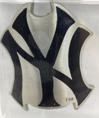New York Yankees Fine Pewter Logo M2119-4 Great American Products MLB 2003 Blue