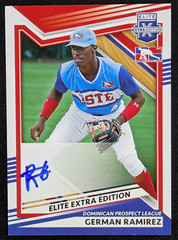 2022 Extra Edition #2114 German Ramirez Auto Domincan Astros Autograph