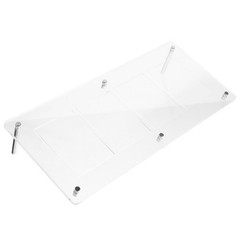 Acrylic Trading Card Display Stand Transparent Collectors 1Set 13.6X5.9X0.2in
