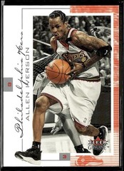 2000-01 Fleer Genuine #60 Allen Iverson Philadelphia 76ers