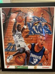 Stephon Marbury Kevin Garnett Signed Autographed SGC Auth “Da Kids” 20×24 Poster