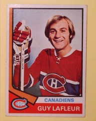 1974-75 TOPPS #232 GUY LAFLEUR MONTREAL CANADIANS