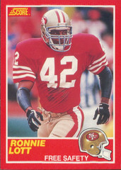 1989 Score – #215 Ronnie Lott