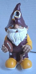 Forever Collectibles Washington Redskins NFL Team Gnome 8″H New In Open Box