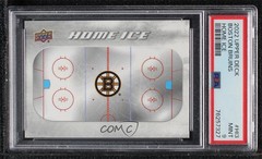 2022-23 Upper Deck Series 1 Home Ice Glow-in-the-Dark Boston Bruins #HI-3 4lz