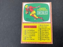 1966 TOPPS FOOTBALL CARDS 61-132 PICK CARDS YOU WANT