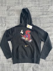 Nike Men’s Black Toronto Raptors Scottie Barnes Hoodie Size Small