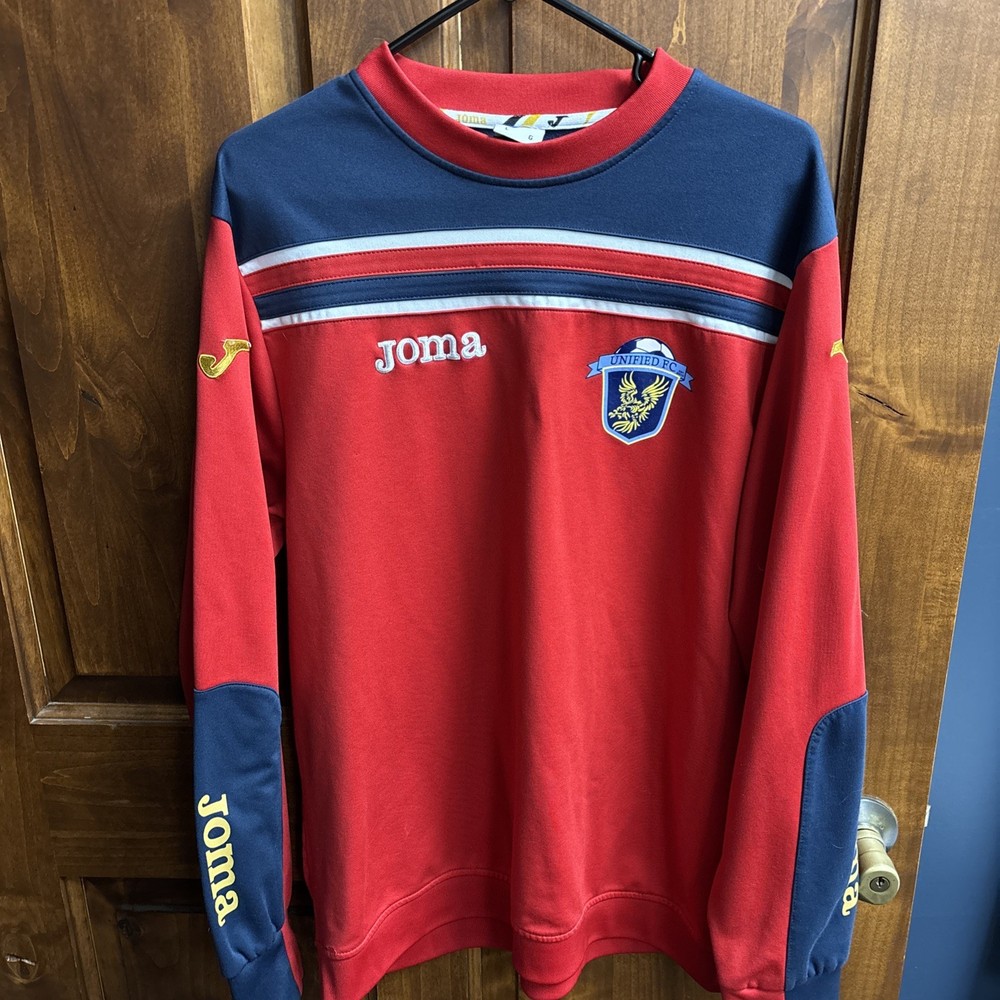 Joma football soccer long sleeve, Unified FC, Size L