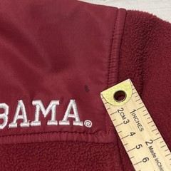 Alabama Crimson Tide Jacket Zip Up Fleece Kids Youth 10-12 Medium Pockets NCAA