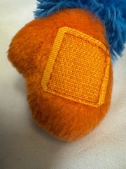 Vintage New York Liberty Rally Monkey Plush Official WNBA Licensed Original Logo