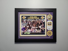 The Highland Mint LA Lakers 2020 NBA Champions Photo And Bronze Coins /5000