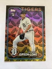 2024 Topps Series 2 Sawyer Gipson-Long #616 Summer Hot Dog Foil RC