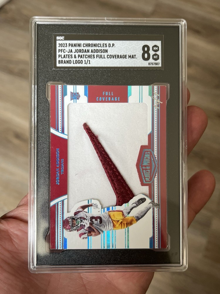 2023 Panini Chronicles Draft Picks Plates & Patches Nike Swoosh Logo 1/1! USC!