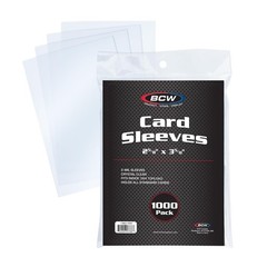 Penny Sleeves – 1000 Crystal Clear Acid-Free Sleeves – 2-5/8″ x 3-5/8″ | for …