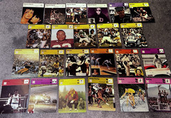 550 1970’s Sportscaster Cards No Dupes Stars Football Baseball Racing Golf VgEx