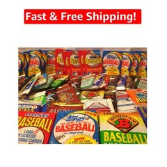 Vintage MLB Card Collection: 60 Unsearched and Unopened Packs from Iconic Brands