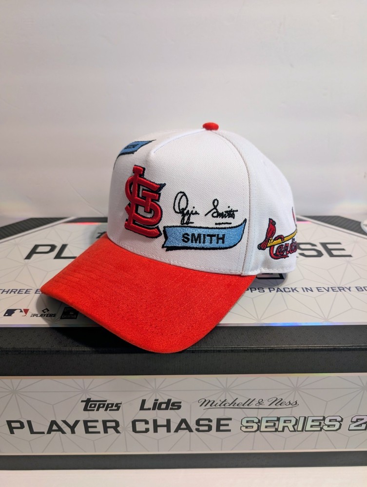 2025 Lids x Topps Cardinals HOF Ozzie Smith Player Chase Series 2 Mitchell Ness
