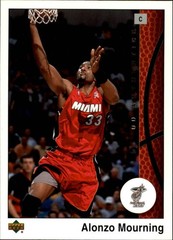 2002-03 UD Authentics #41 Alonzo Mourning – BSK