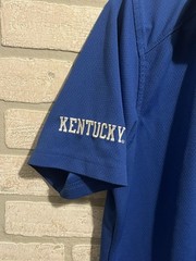 KA Knights Apparel University of Kentucky Blue S/S Golf Polo Shirt Mens Size M