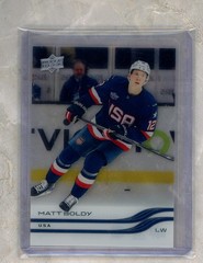 2025-26 Upper Deck Extended Series 4 Nations 4N Clear Cut #685 Matt Boldy