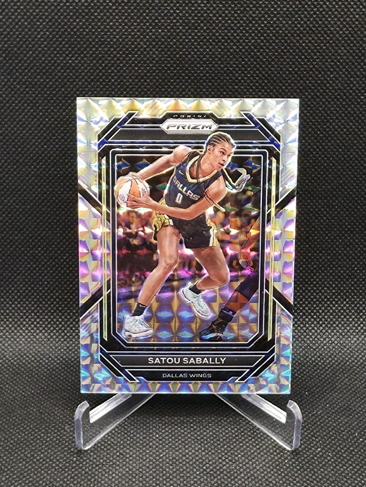 2023 Panini Prizm WNBA #60 Satou Sabally Mosaic Prizm /3 Dallas Wings SP