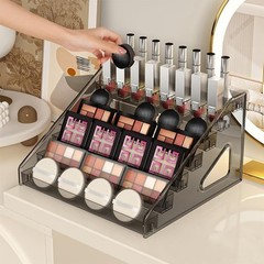3-7 Tier Acrylic Collector Card Display Stand Rack Shelf For Trading Sport Cards
