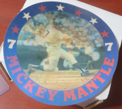 OS683 SPORTSFLICS 4 1/2 INCH MICKEY MANTLE DISK
