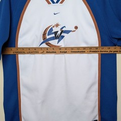 Vintage Nike Washington Wizards 98-99 Warmup Jersey Shooting Shirt Youth Large