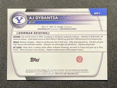 2025 Bowman U Prospects 1st AJ DYBANTSA #BPP-1 BYU Cougars